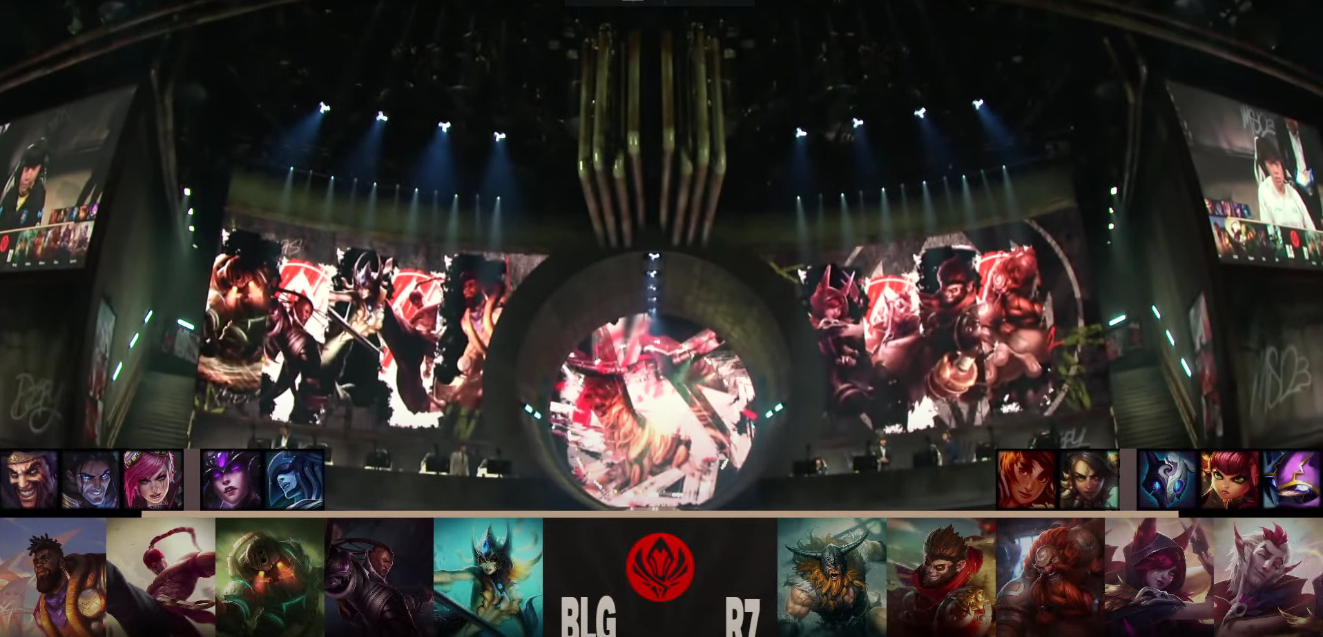 Draft of BLG vs R7 League of Legends