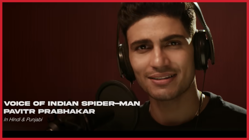 Spider-Man India Across the Cricketverse Shubman Gill voices Spider-Man