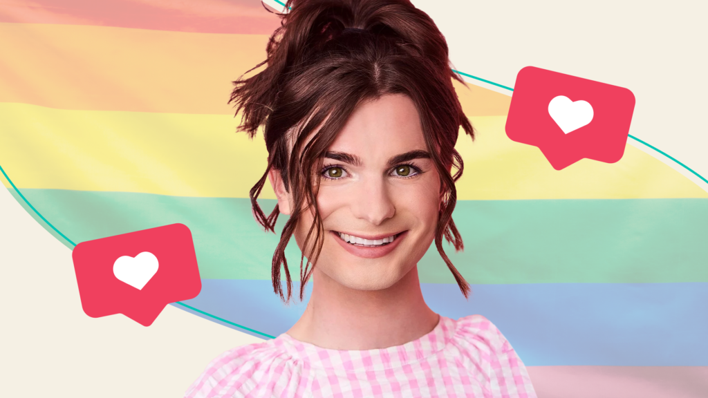 Dylan Mulvaney TikTok transgender influencer lesbian coming out