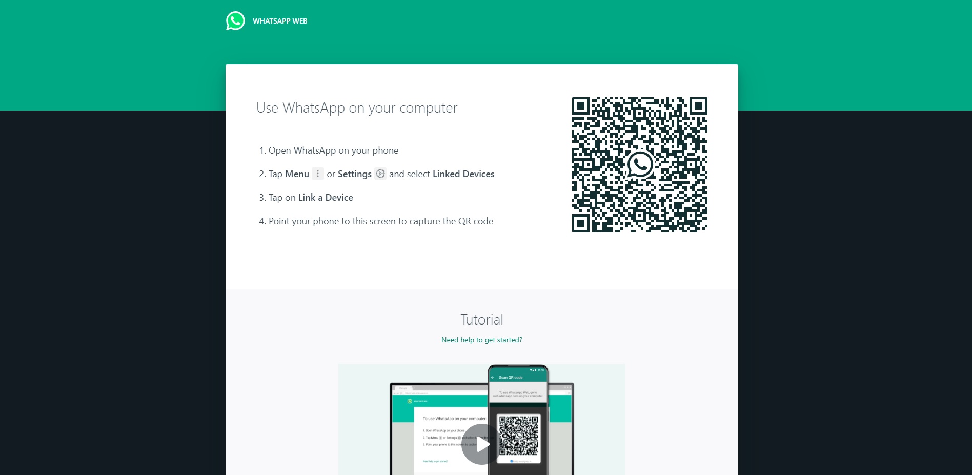 WhatsApp Web