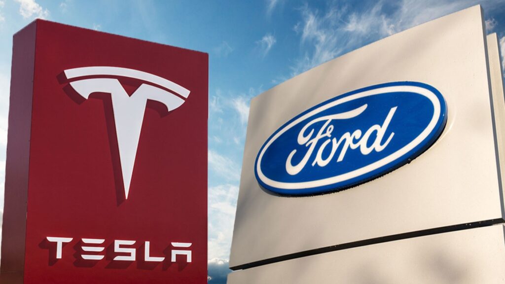 Ford Tesla EV charging electric NACS