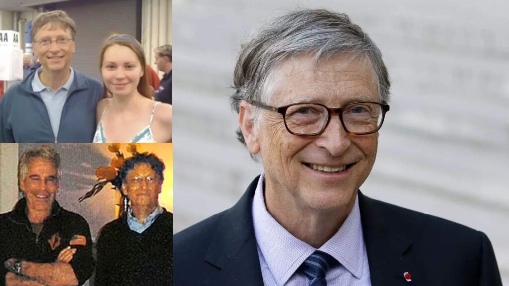 Bill Gates Jeffrey Epstein Mila Antonova alleged affair blackmail