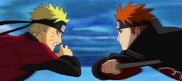 Naruto vs. Pain (Image via Studio Pierrot)