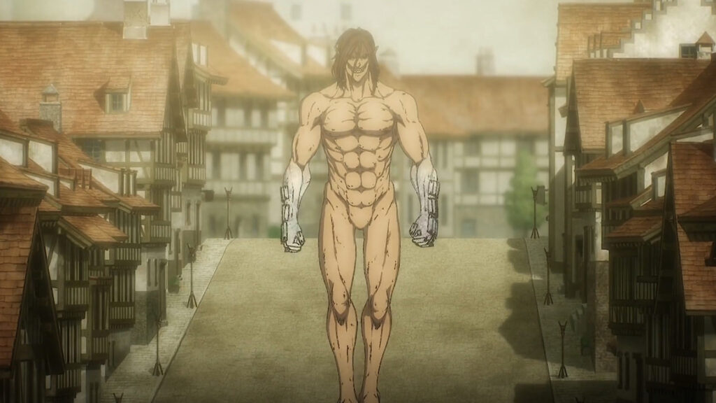 Ranked list of all fights of Eren as the Attack Titan (Image via Wit Studio)