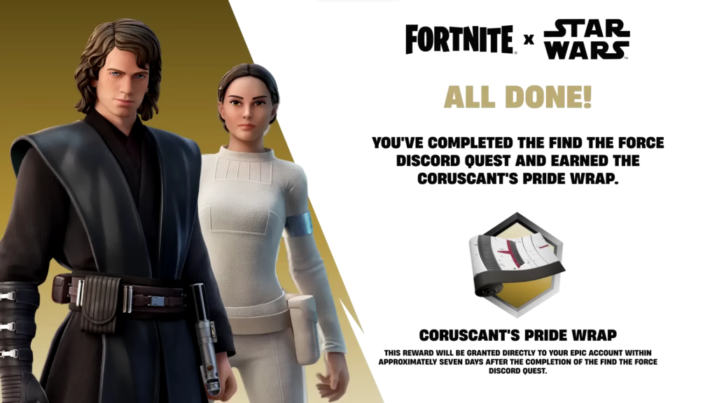 Discord Quest, Fortnite x Star Wars