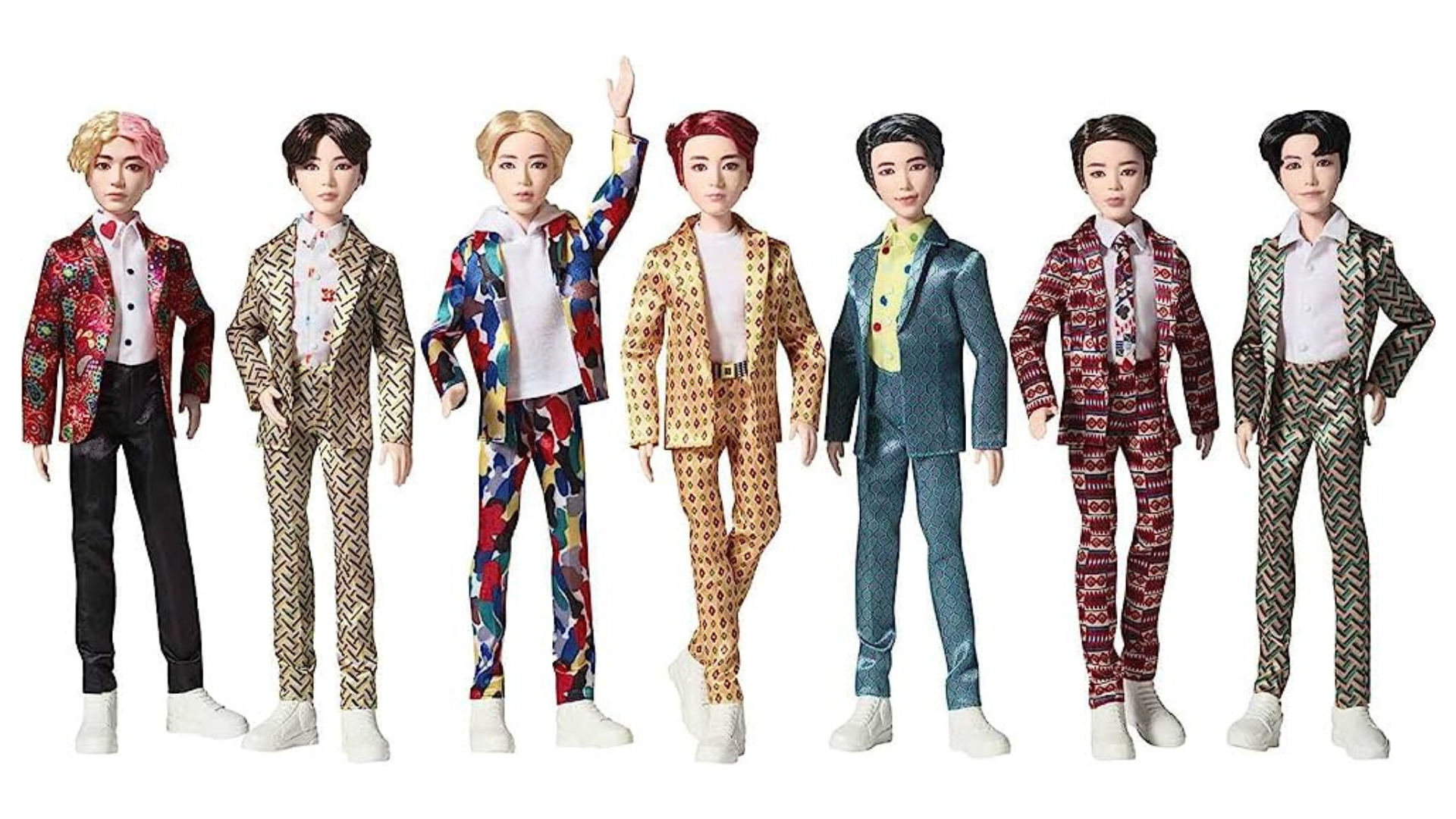BTS Mattel dolls on Amazon