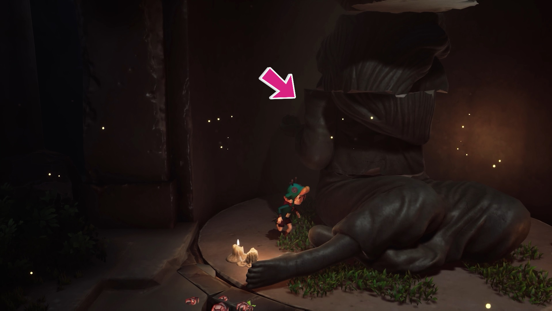 Daydream Forgotten Sorrow Chapter 2 Waterfall Statue Puzzle Winch