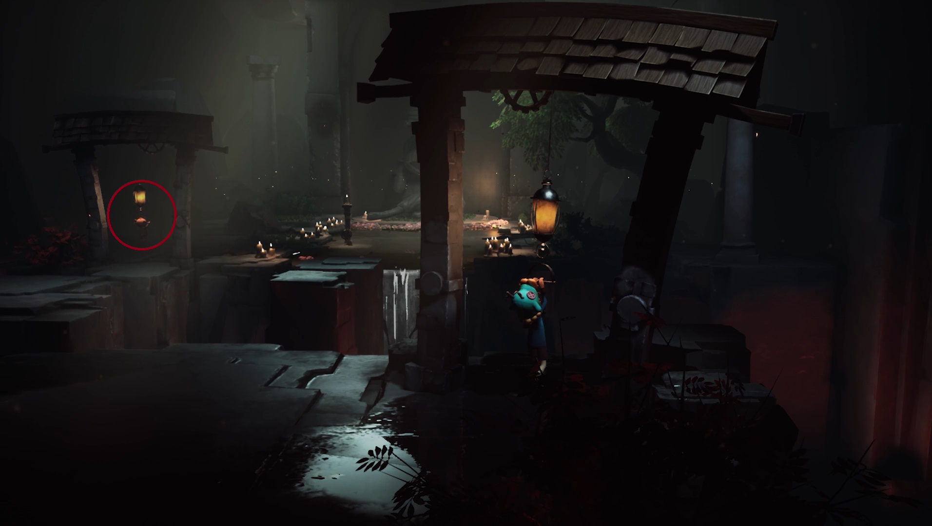 Daydream Forgotten Sorrow Chapter 2 Waterfall Statue Puzzle