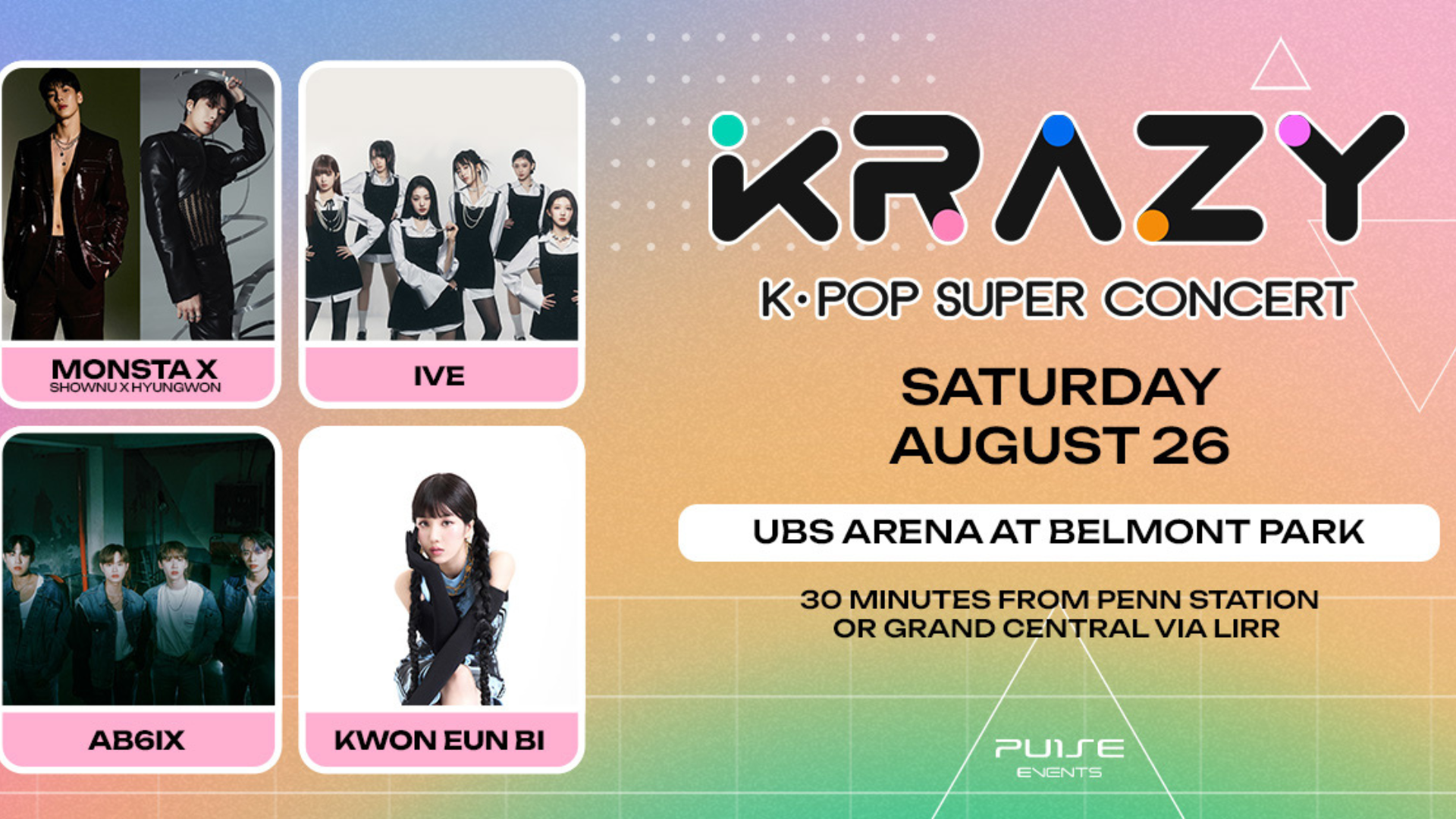 Krazy Kpop super concert lineup