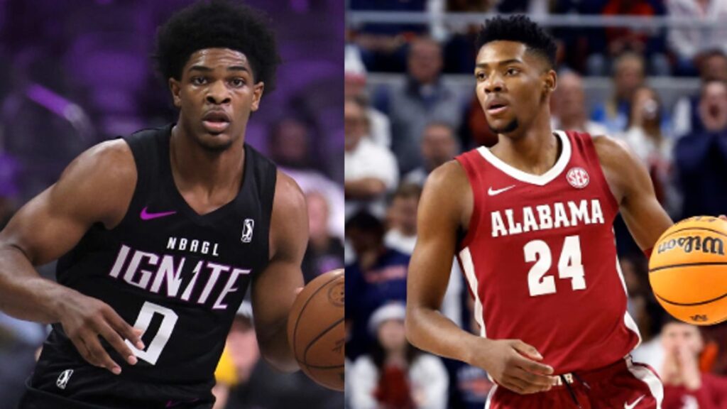 Scoot Henderson and Brandon Miller 2023 NBA Draft