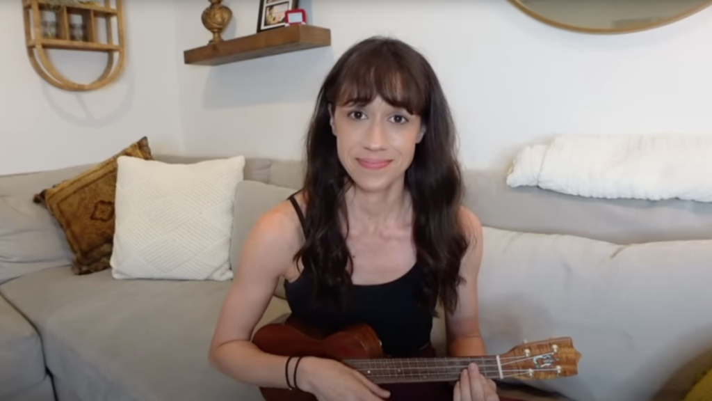Colleen Ballinger's youtube video ukelele lyrics
