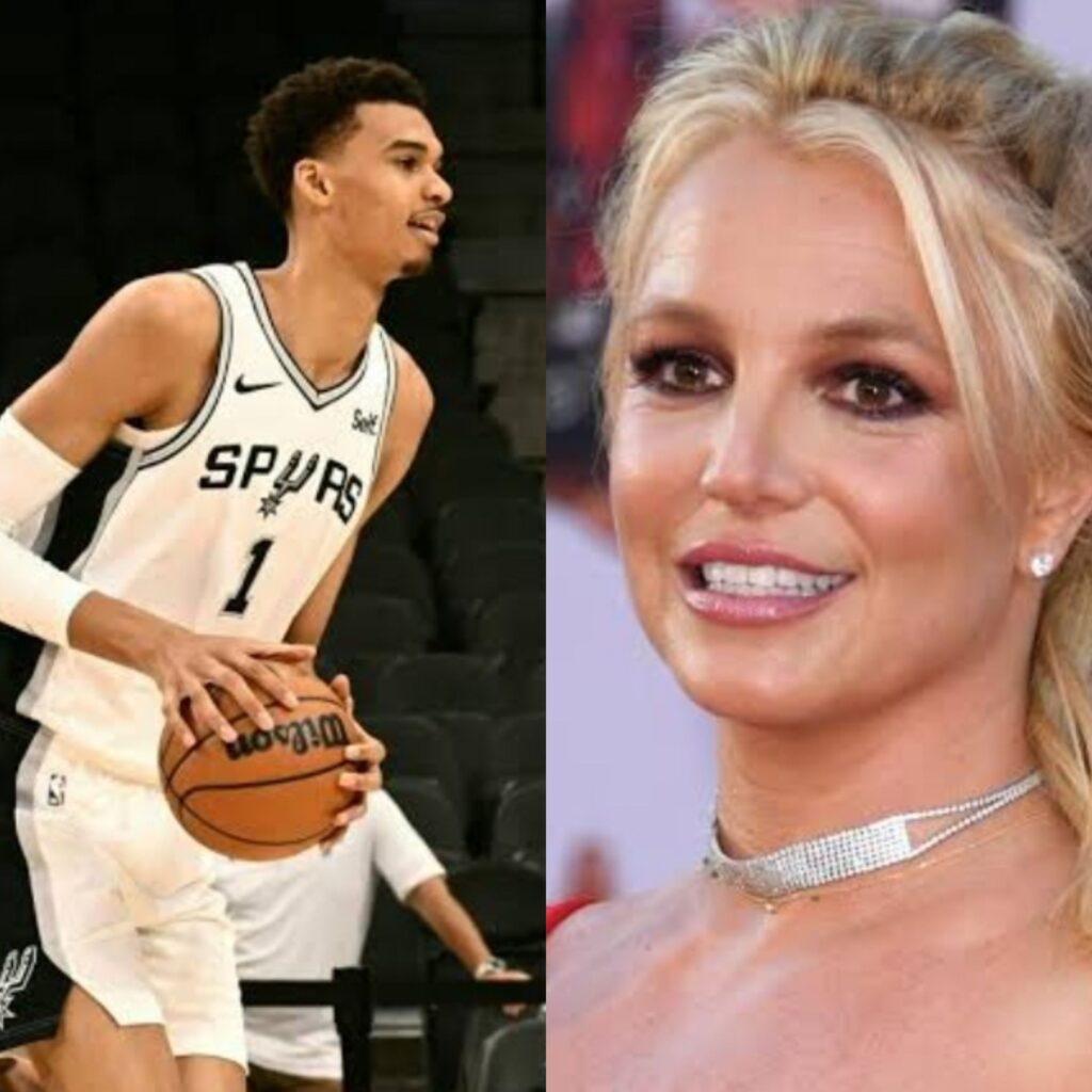 Victor Wembanyama and Britney Spears