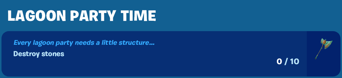 Fortnite: How to Destroy Stones to get Free Pickaxe