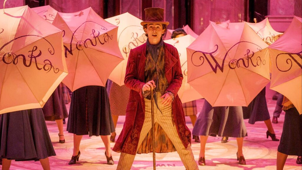 Wonka trailer Timothée Chalamet plot cast