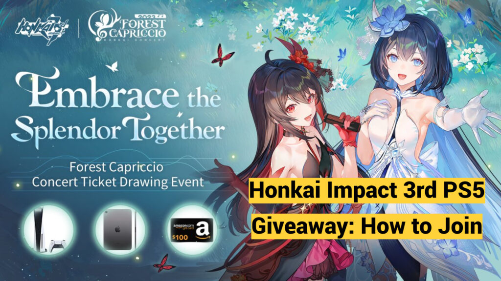 Honkai Impact 3rd PS5 giveway