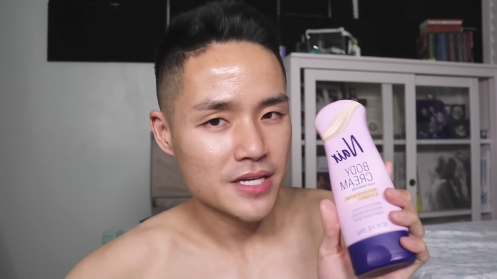 YouTuber shares NSFW Nair waxing video