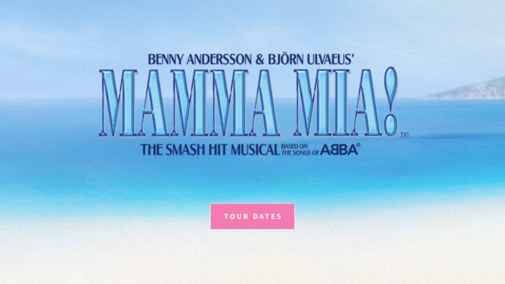 Mamma Mia USA tour 2023 dates tickets