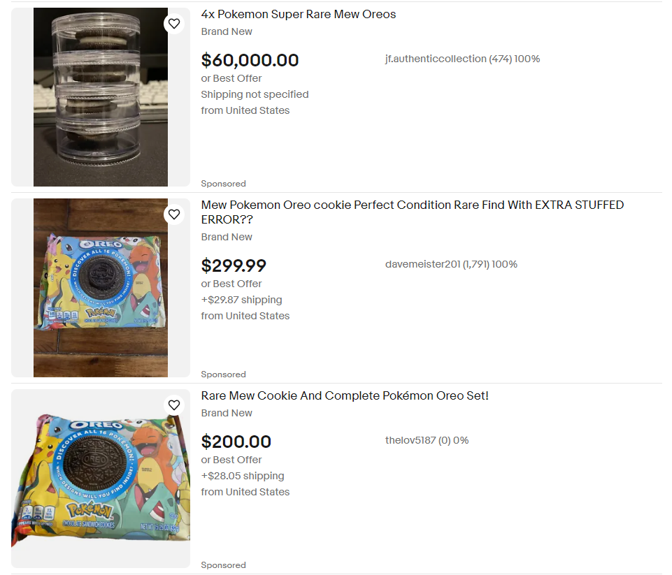 Pokemon x Oreo: Can you still buy the rare Mew Oreo?
