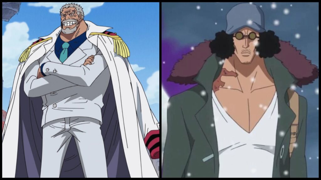 One Piece 1088 Is Kuzan trying to save Garp like how he saved Saul