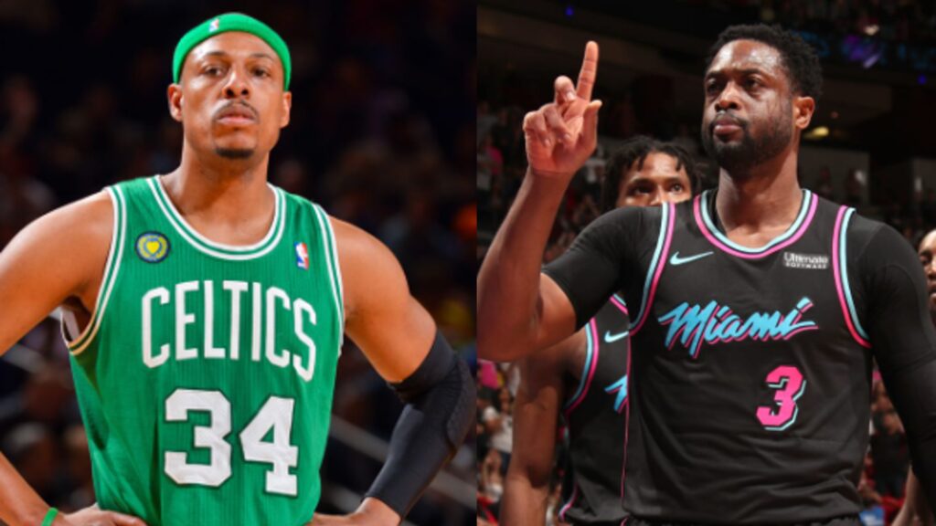 Paul Pierce says hes a better player than Dwyane Wade