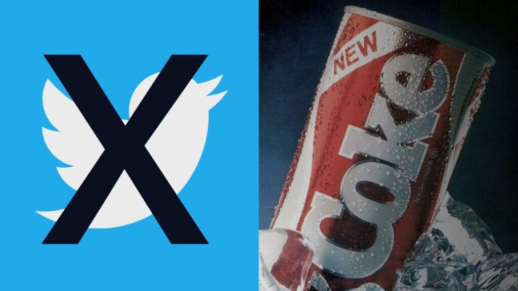 Twitter New Coke X trend