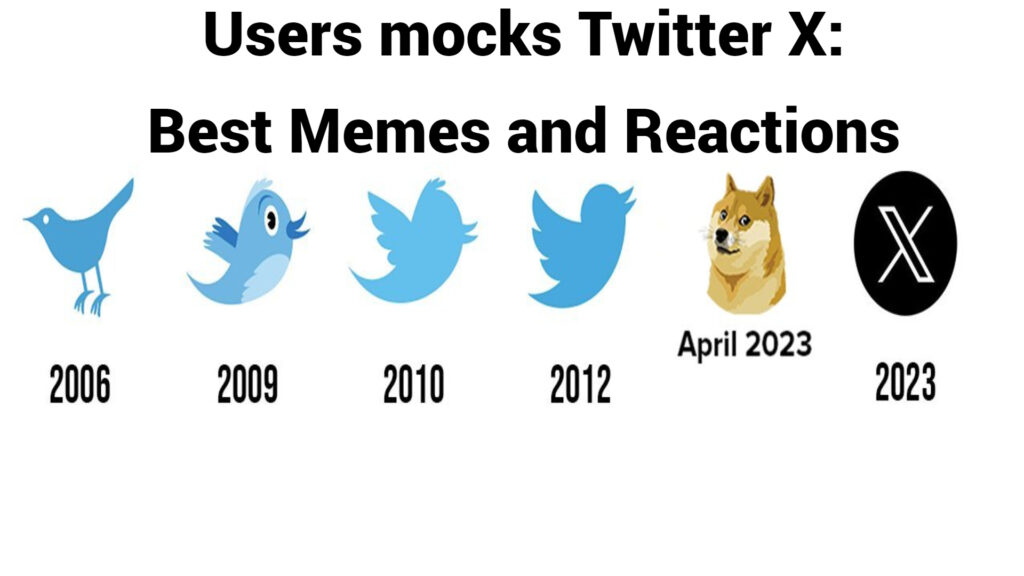 Users mocks Twitter X: Best Memes and Reactions