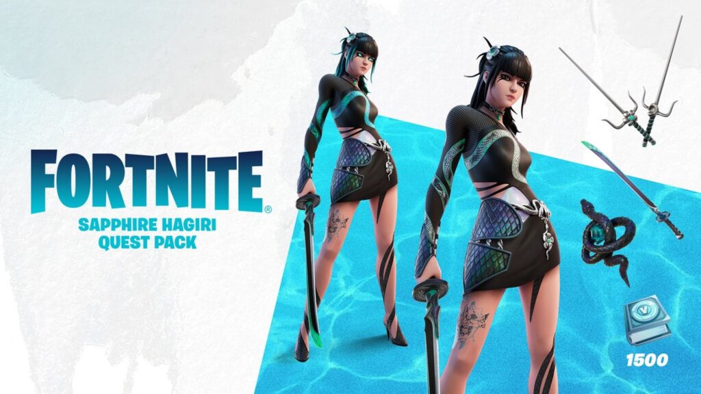 Sapphire Hagiri quest pack
