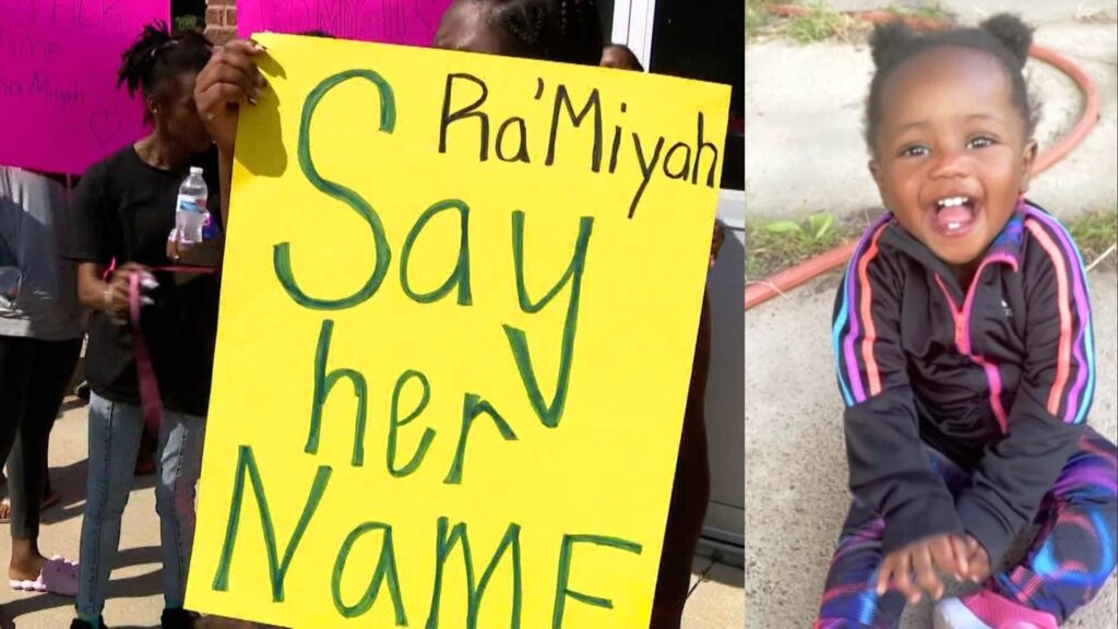 1-year-old Ra'Miyah Worthington dies daycare van