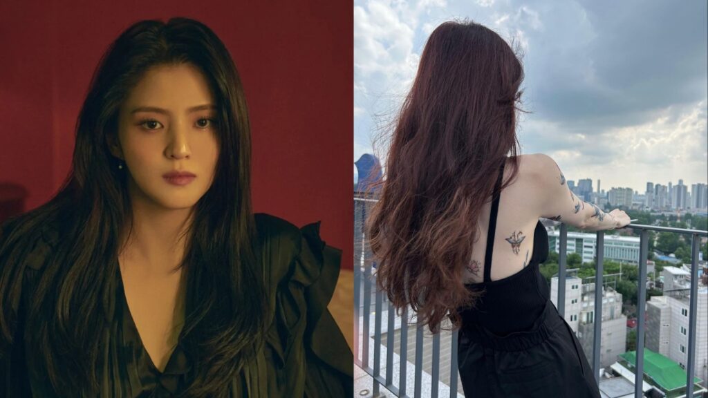 Han So Hee Instagram cigarette smoking