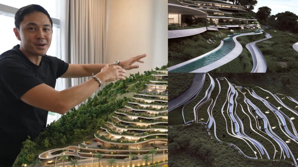 Did Slater Young copy the design of The Gods and Dreams resort