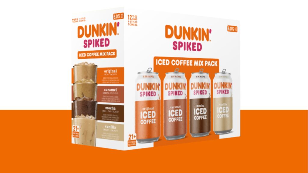 Dunkin' Spiked iced tea coffee drinks