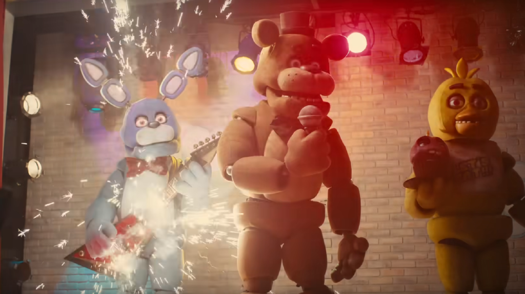FNAF movie animatronics