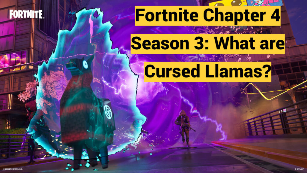 Fortnite Chapter 4 Season 3: What are Cursed Llamas?