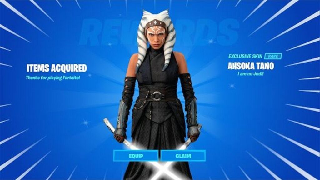 Ahsoka Tano Fortnite