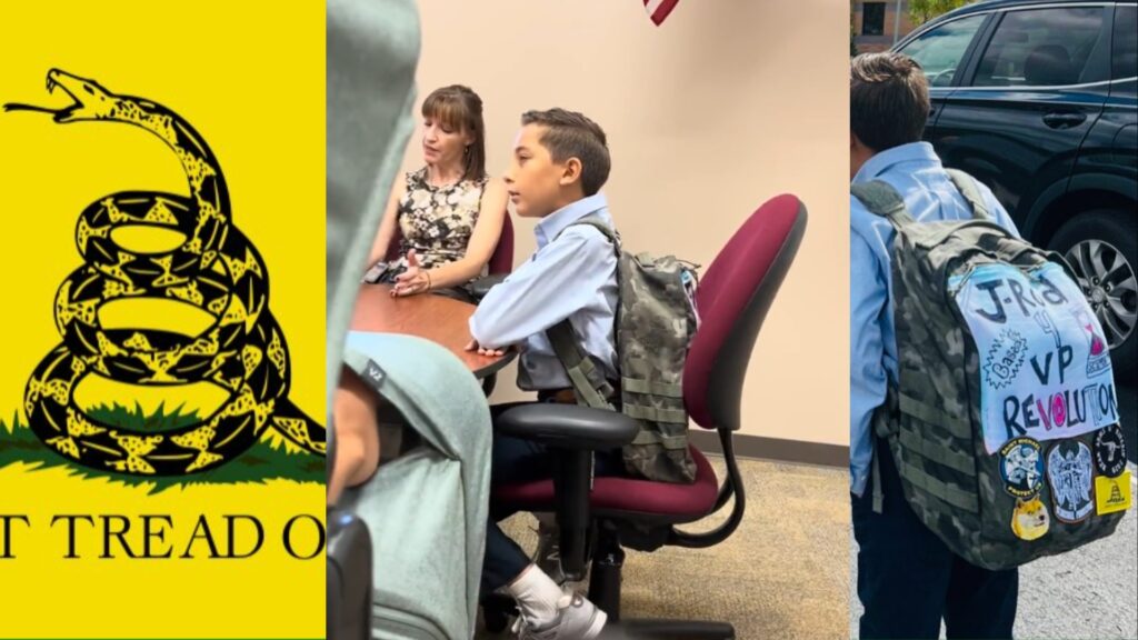 Gadsden Flag Meaning Why was the student kicked out