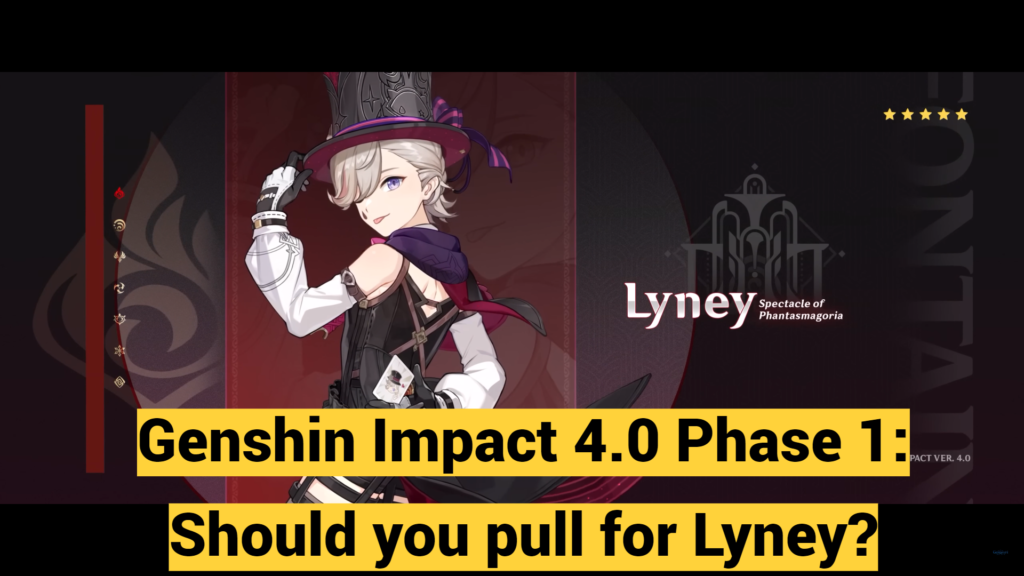 Lyney, Genshin Impact