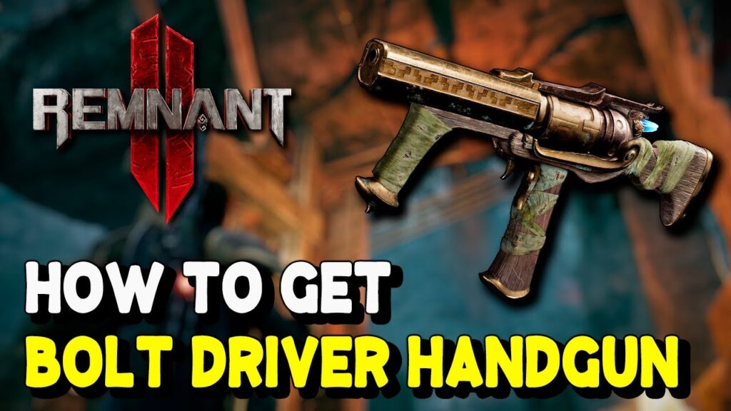 How to Get the Bolt Driver Handgun