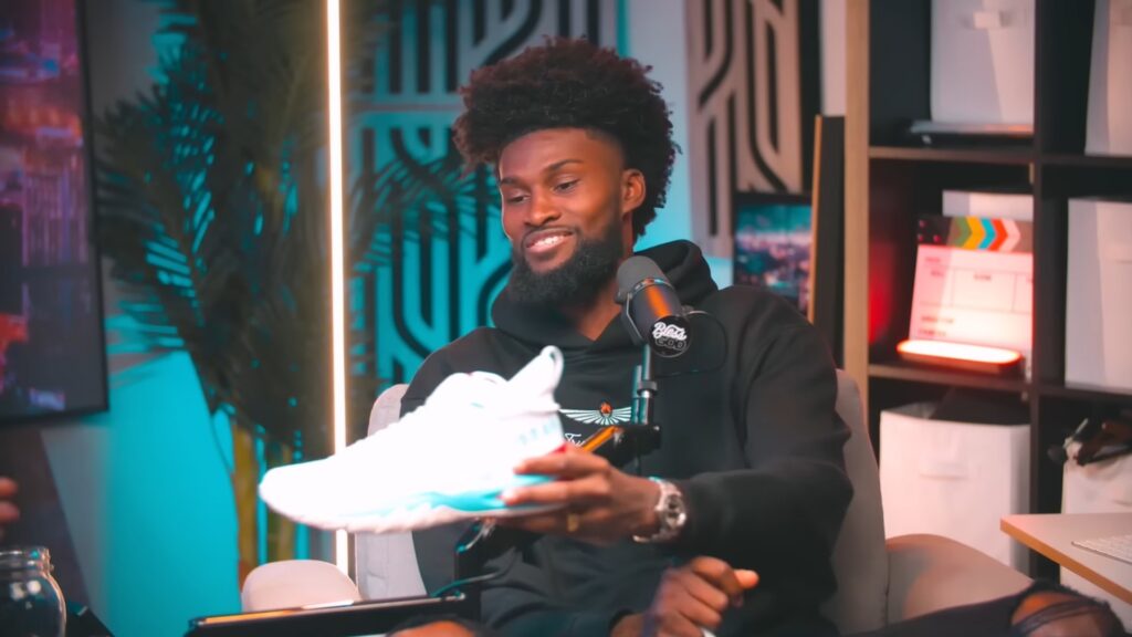 Jonathan Isaac unveils Christian signature shoes