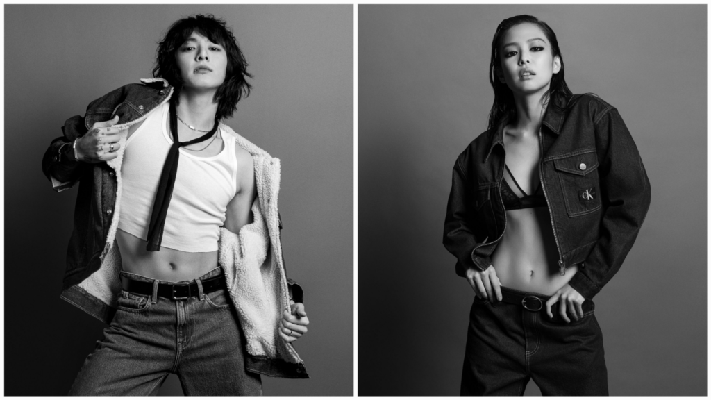 Jungkook and Jennie for Calvin Klein 23 fall campaign