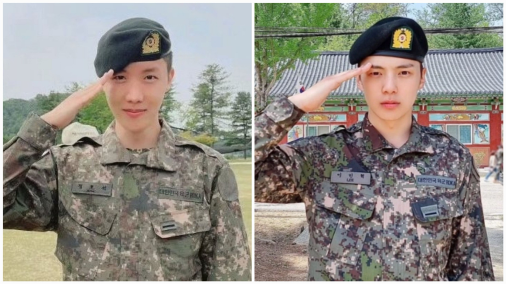 K-pop idols confirmed military enlistment in 2023