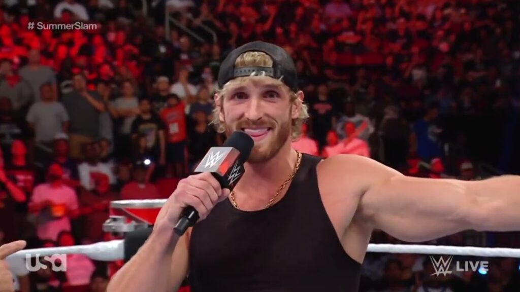 Logan Paul WWE Ricochet SummerSlam