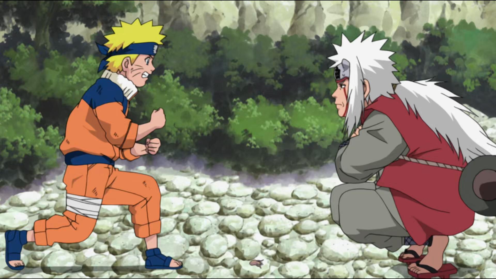 Naruto and Jiraya