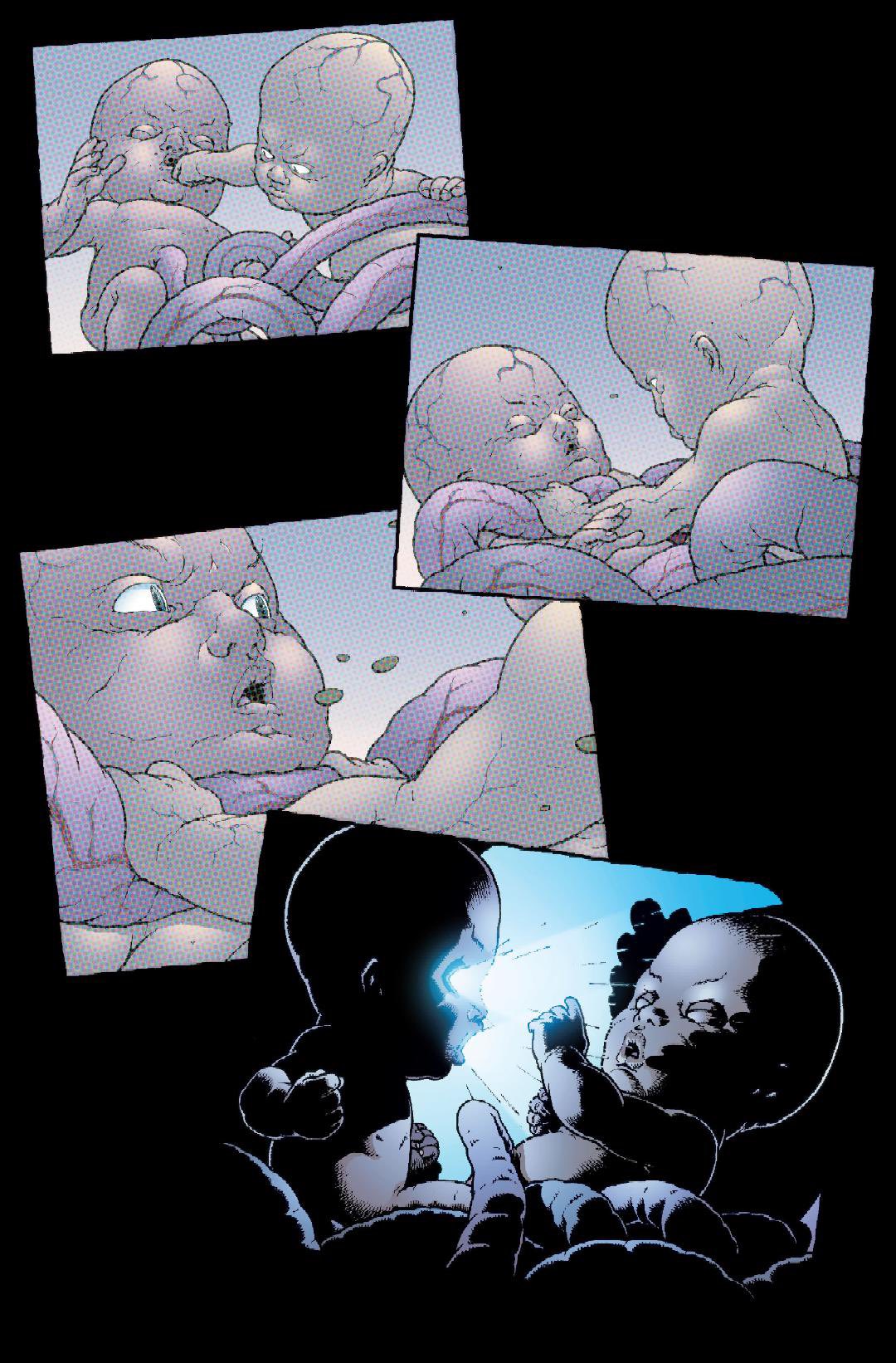 Professor X and Cassandra Nova