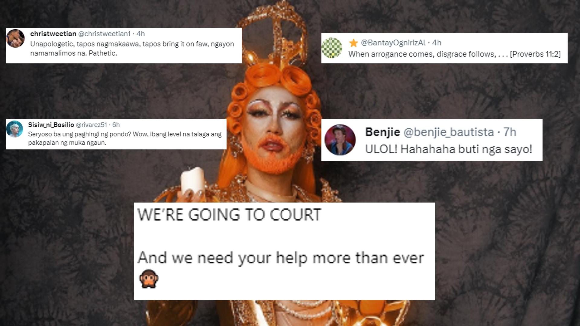 Pura Luka Vega asks for financial support amidst lawsuit