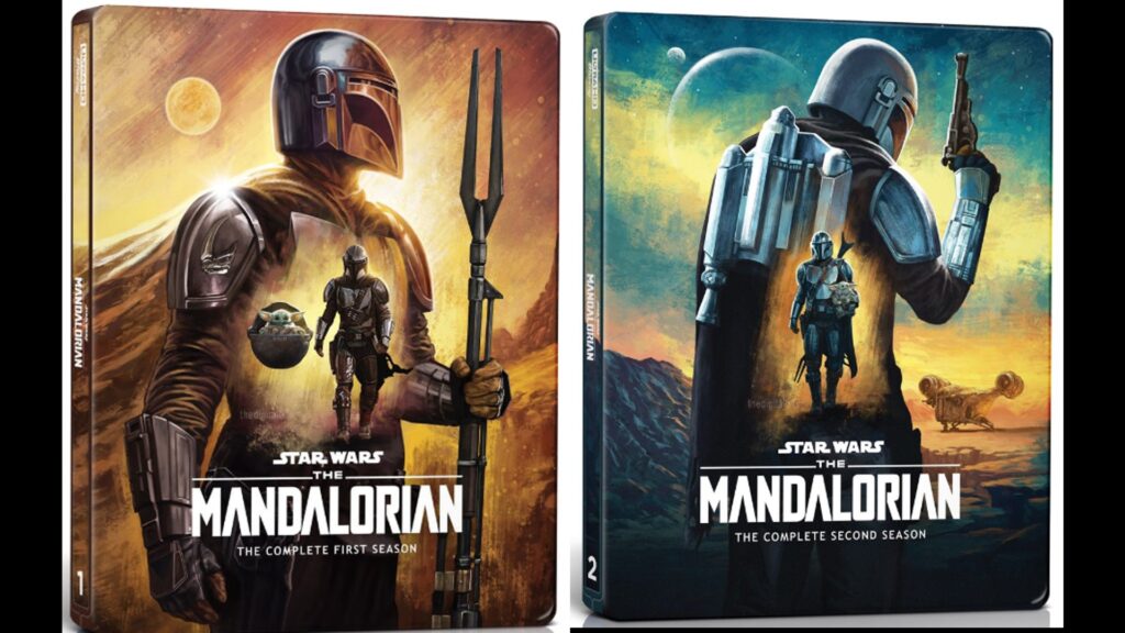 The Mandalorian seasons 1 and 2 blu ray steel book