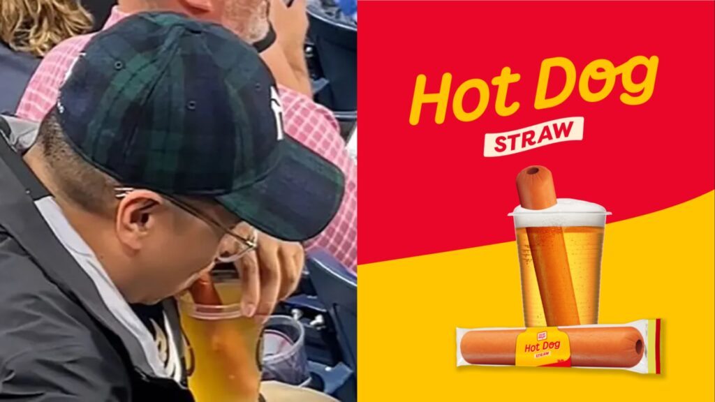 Oscar Mayer Hot Dog Straw