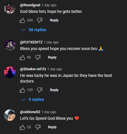 IShowSpeed shares latest update on Cluster Headaches | Fans React - Comments