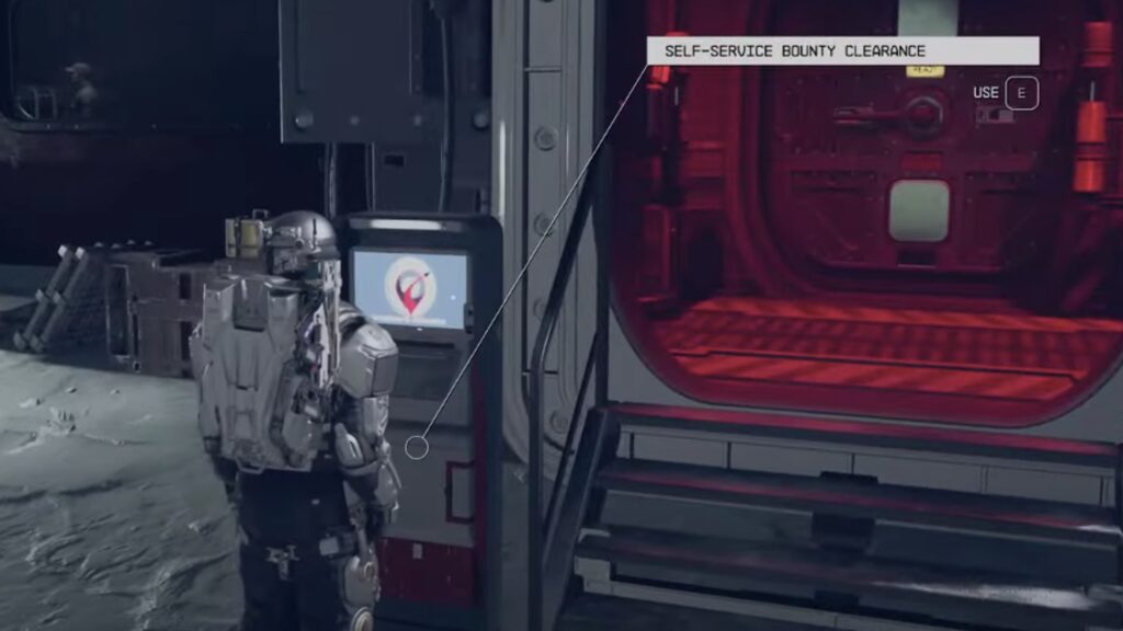 Starfield How to Pay Off Bounty