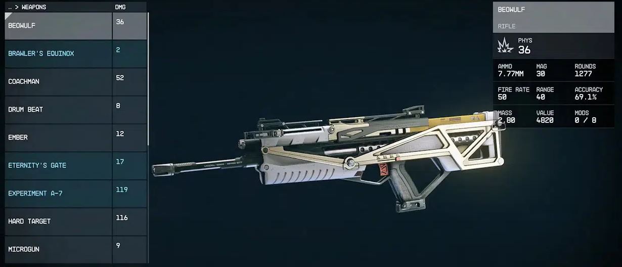 Beowulf Starfield