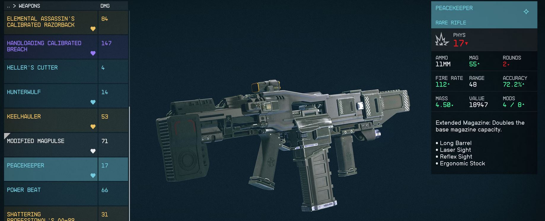 Peacekeeper Starfield